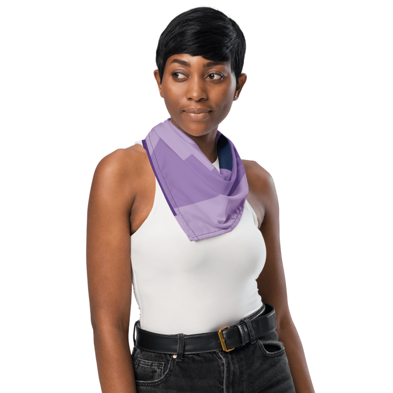 All-over print bandana