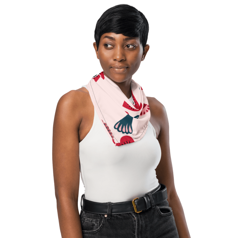 All-over print bandana