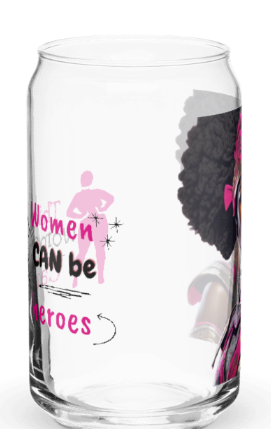 Can-shaped glass